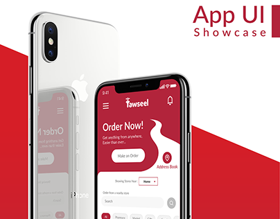 Tawseel brand identity and mobile app design project cover